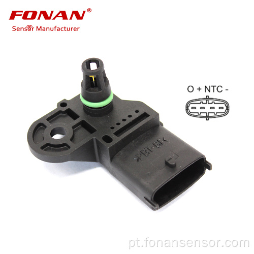 Mapa do sensor 46769978 504064370 para fiat punto/ritmo/linea